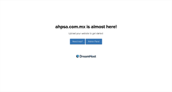 Desktop Screenshot of ahpsa.com.mx